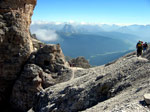 Strada degli Alpini, passo della sentinella - foto Giovanni Paolini