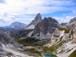 Dolomiti di Sesto - Le Tre Cime dal rif. Locatelli al Pian della Cengia - foto Giovanni Paolini