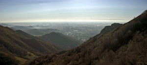 Vista verso la pianura - foto Giuseppe Civardi