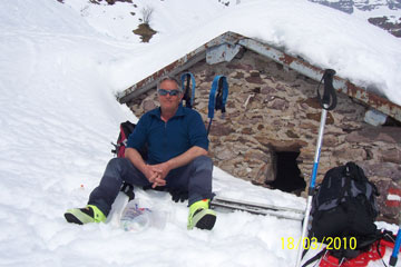 Scialpinistiche con neve molle alla Baita Corte Alta il 18, in Cima Timogno il 24 marzo 2010 -  FOTOGALLERY