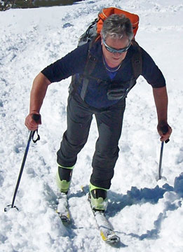 Splendido periplo scialpinistico della Corna Piana, salendo da Valcanale e dal Rif. Alpe Corte domenica 14 marzo 2010 -  FOTOGALLERY