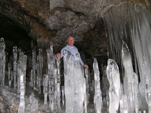 Grotta dei Pagani in Presolana...uno spettaccolo di...ghiaccio! (17 gennaio 09) - FOTOGALLERY
