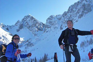 Gara sociale scialpinistica CAI-Albino sulle nevi di Schilpario domenica 7 marzo 2010 -  FOTOGALLERY