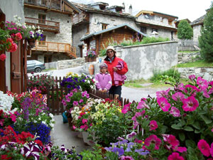 Vacanza 'floreale' in Val d'Isère