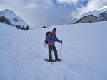 Passaggio alla Baita Alpe Nevel - foto da Giuseppe Salvi 31 genn. 08