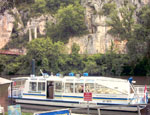 La barca sul fiume Lot - foto Jean Bedolis