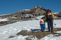 Splendida salita al Rif. Gherardi e all'Aralalta-Baciamorti (2 marzo 08) - FOTOGALLERY