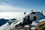 Il mitico rifugio Brioschi - foto Luca Vezzoni