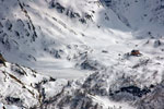 Vista sulla conca del Rifugio Calvi - foto Luca Vezzoni