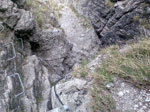 Passaggio della ferrata 'Centenaria' - foto Marcello Pellegrinelli 