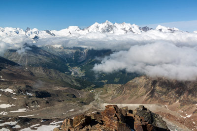 2x4000: Lagginhorn & Weissmies - 22-23 luglio 2012 - FOTOGALLERY