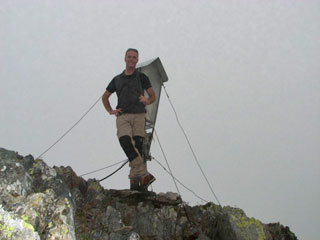 Salita sul Monte Aga dal Rifugio Longo, dove , al ritorno, incontro gli amici che scendono dal Pizzo del Diavolo il 26 lugio 2009  - FOTOGALLERY