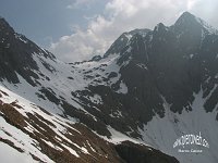 Ascensione sul monte Aga ancora con molta neve il 10 maggio 2008 - FOTOGALLERY