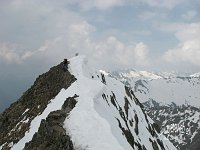 Ascensione sul monte Aga ancora con molta neve il 10 maggio 2008 - FOTOGALLERY