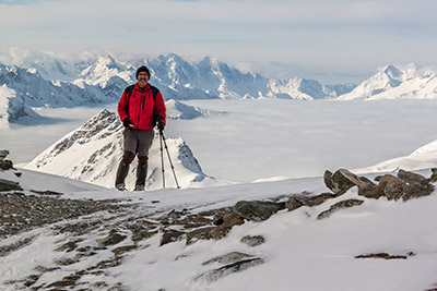 Piz d'Agnel e Piz Surgona, una fruttuosa trasferta svizzera il 6 aprile 2013 - FOTOGALLERY