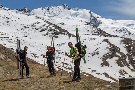 Sabato21 e Domenica 22 Maggio 2016 – Alphubel-Feechopf-Rimpfischhorn - FOTOGALLERY