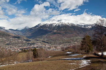 Week-end d'inizio primavera ad Aosta città con uscite sulle nevi dei dintorni e ai castelli valdostani il 27-28 marzo 2010 -  FOTOGALLERY