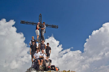 Salita sul Pizzo Arera dalla nord-ovest, discesa dalla nord al Passo e Cima di Corna Piana il 4 settembre 2010 - FOTOGALLERY