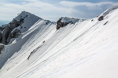 Pizzo Arera dal canale nord - Domneica 5 maggio 2013 -FOTOGALLERY