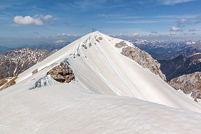 Pizzo Arera dal canale nord - Domneica 5 maggio 2013 -FOTOGALLERY