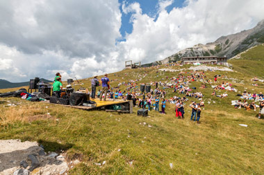 ROCCE E MUSICA IN ARERA - 29 luglio 2012 - FOTOGALLERY