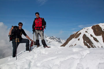 Ultima neve...! Avaro, Bocchetta Triomen, Laghetti di Ponteranica, Ponteranica, Triomen...sabato 24 aprile 2010 - FOTOGALLERY