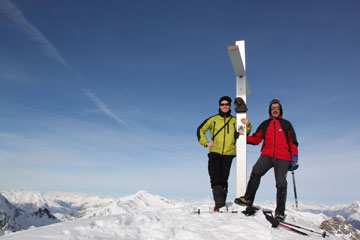 Invernale al Benigni dal 'canalino' con salita a Cima Valpianella domenica 24 gennaio 2010 - FOTOGALLERY