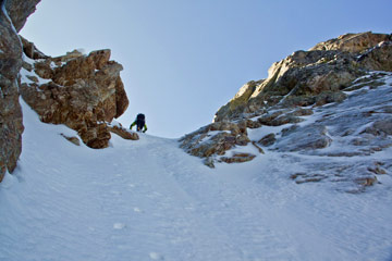 Da Carona al MONTE CABIANCA per il canale nord il 30 ottobre 2011 - FOTOGALLERY