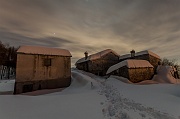 Alba e Tramonti nevosi in Canto Alto il 19 marzo 2013  - FOTOGALLERY