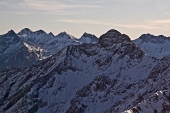 Salita invernale al MONTE CAVALLO dalla Val Terzera partendo dal Rif. Madonna delle nevi il 15 gennaio 2012 - FOTOGALLERY