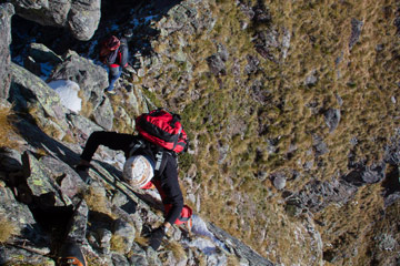 MONTE CORTE dal Passo Marogella, Cima Giovanni Paolo II, Passo Laghi Gemelli l'8 ottobre 2011 - FOTOGALLERY