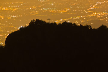 NOTTURNA SUL MONTE COSDTONE per cercare di vedere la caduta del satellite....venerdì 23 settembre 2011 - FOTOGALLERY