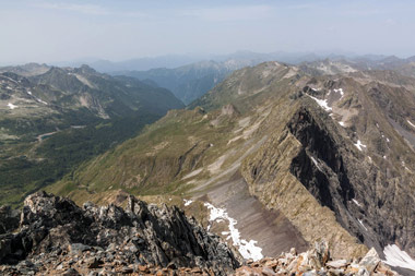 Ascensione al PIZZO DEL DIAVOLO dalla CRESTA BARONI il 1 luglio 2012 - FOTOGALLERY