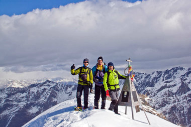 PIZZO DIAVOLO DI TENDA...finalmente INVERNALE ! domenica 26 febbraio 2012 - FOTOGALLERY