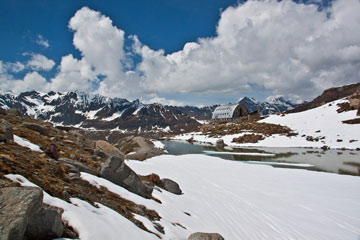 Tornando al Gran Paradiso...in un ambiente natalizio più che primaverile il 29-30 maggio 2010 - FOTOGALLERY