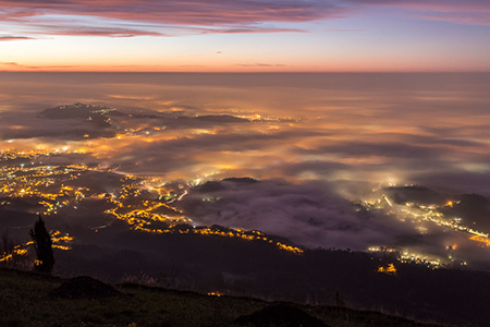 17 e 18 novembre 2015 – La magia della nebbia Tra Linzone e Canto Alto  - FOTOGALLERY