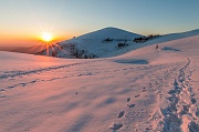 Tramonto con cometa al Linzone il 15 marzo 2013 - FOTOGALLERY