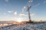 24 maggio 2013 – Il magico tramonto dell'inverno estivo dal Linzone - FOTOGALLERY