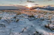 24 maggio 2013 – Il magico tramonto dell'inverno estivo dal Linzone - FOTOGALLERY