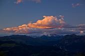 Splendido trramonto dal Monte Linzone il 30 agosto 2010 - FOTOGALLERY