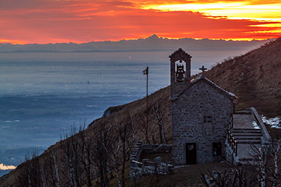 TRAMONTO DELLA BEFANA IN LINZONE - 6 gennaio 2013 - FOTOGALLERY