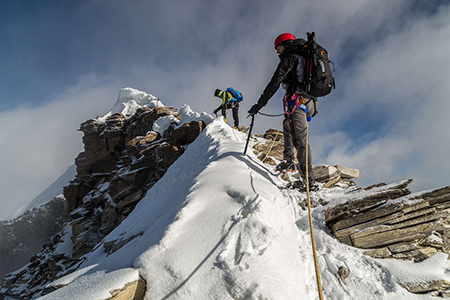 Domenica 19 Luglio 2015 – Lyskamm Orientale – Liskamm Occidentale – Traversata alta - FOTOGALLERY