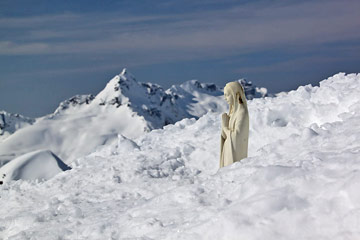 Salita primaverile ancora con tanta neve in MADONNINO il 26 marzo 2011 - FOTOGALLERY