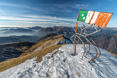 Le CRESTE DEL MENNA dalla Val Vedra, monti VETRO, VINDIOLO e IL PIZZO il 17 novembre 2012 - FOTOGALLERY