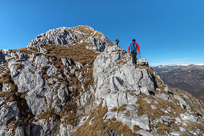 Le CRESTE DEL MENNA dalla Val Vedra, monti VETRO, VINDIOLO e IL PIZZO il 17 novembre 2012 - FOTOGALLERY