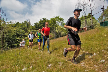 Salita da Fonteno al Monte Boario nel giorno della "Cavalcata tra Monti e Laghi" di Maurizio Agazzi il 6 giugno 2010 - FOTOGALLERY