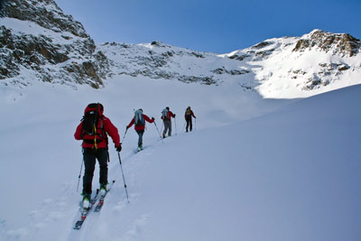 Trasferta Svizzera...Piz San Gian e Piz Da l'Ova Cotshna - 10 marzo 2012 - FOTOGALLERY