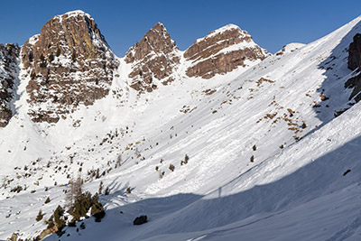 MONTE PIETRA QUADRA, sab. 5 gennaio 2013  - FOTOGALLERY