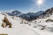 MONTE PIETRA QUADRA, sab. 5 gennaio 2013  - FOTOGALLERY