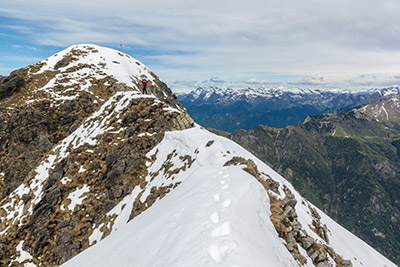 Monte Pietra Quadra dal Canale nord  - FOTOGALLERY